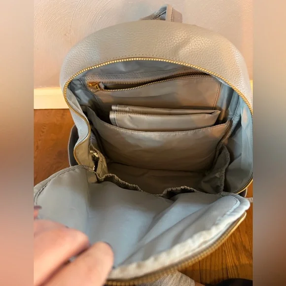 Freshly Picked City Backpack Diaper Bag – Gray – New Without Tags - Picture 3 of 5